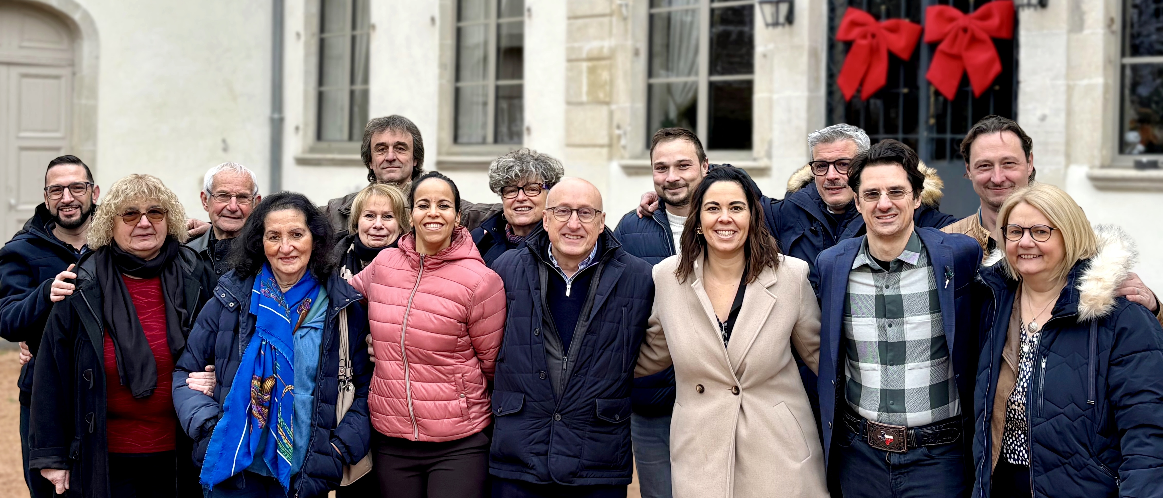 L'équipe Toujours Charmeil - Franck Gonzales et ses colistiers